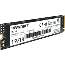 SSD накопичувач PATRIOT M.2 2280 1.92TB (P310P192TM28)