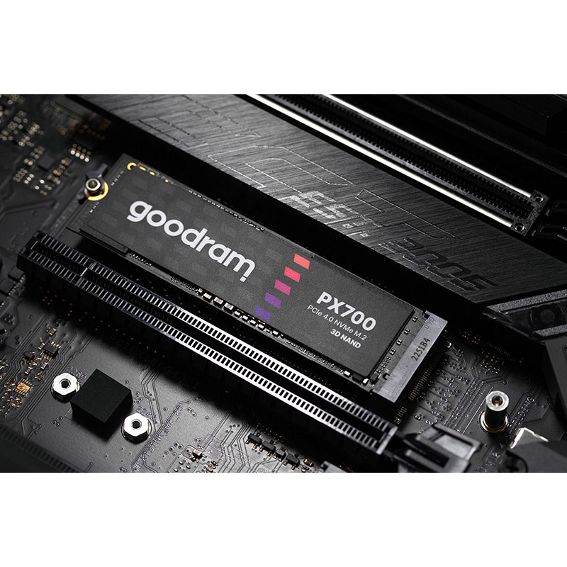 SSD накопичувач GOODRAM 1Tb PX700 M.2 2280 PCIe NVMe 3D NAND, Retail (SSDPR-PX700-01T-80) Форм-фактор M.2