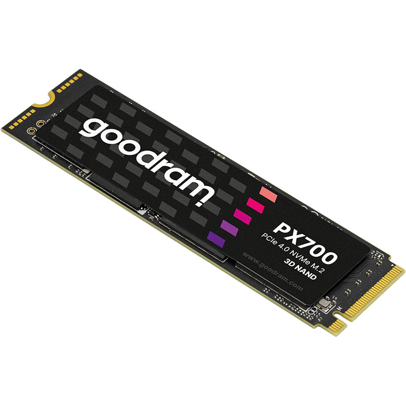 SSD накопичувач GOODRAM 1Tb PX700 M.2 2280 PCIe NVMe 3D NAND, Retail (SSDPR-PX700-01T-80) Тип твердотільний накопичувач (SSD)