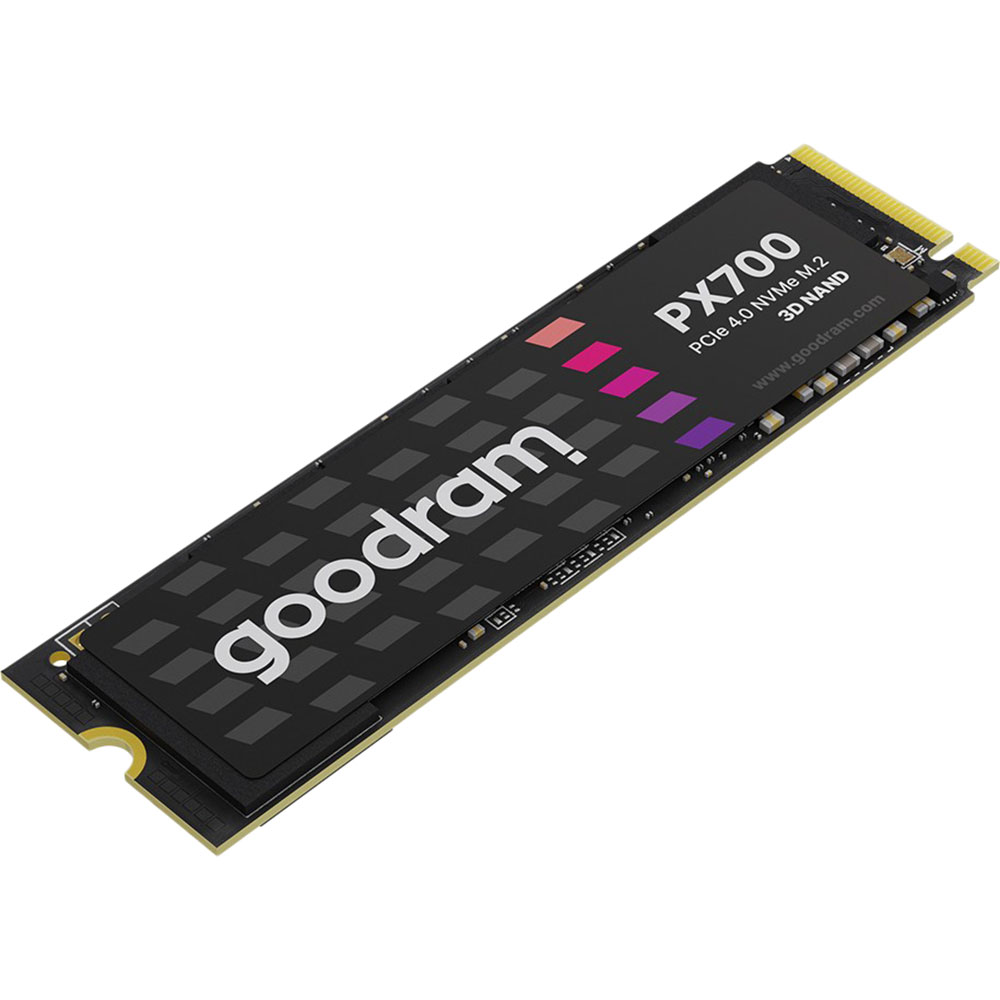 SSD накопичувач GOODRAM 1Tb PX700 M.2 2280 PCIe NVMe 3D NAND, Retail (SSDPR-PX700-01T-80) Призначення жорсткого диска для настільного комп'ютера
