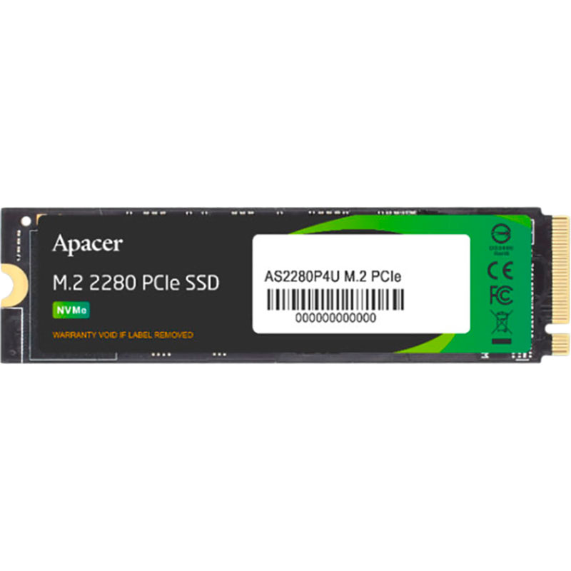 SSD накопичувач APACER AS2280 512GB M.2 (AP512GAS2280P4U-1) SSD накопичувач APACER AS2280 512GB M.2 (AP512GAS2280P4U-1)