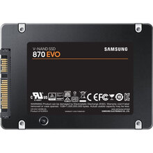 SSD накопичувач SAMSUNG 250GB 870 EVO 2.5" SATA (MZ-77E250B/EU)