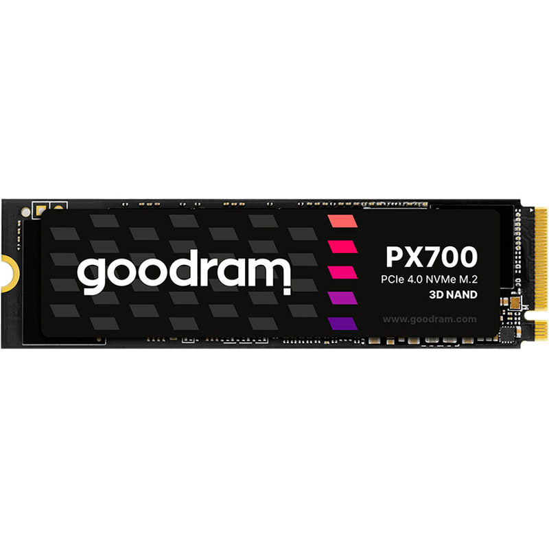 SSD накопитель GOODRAM M.2 4TB PX700 NVMe PCIe 4.0 2280 (SSDPR-PX700-04T-80) SSD накопитель GOODRAM M.2 4TB PX700 NVMe PCIe 4.0 2280 (SSDPR-PX700-04T-80)