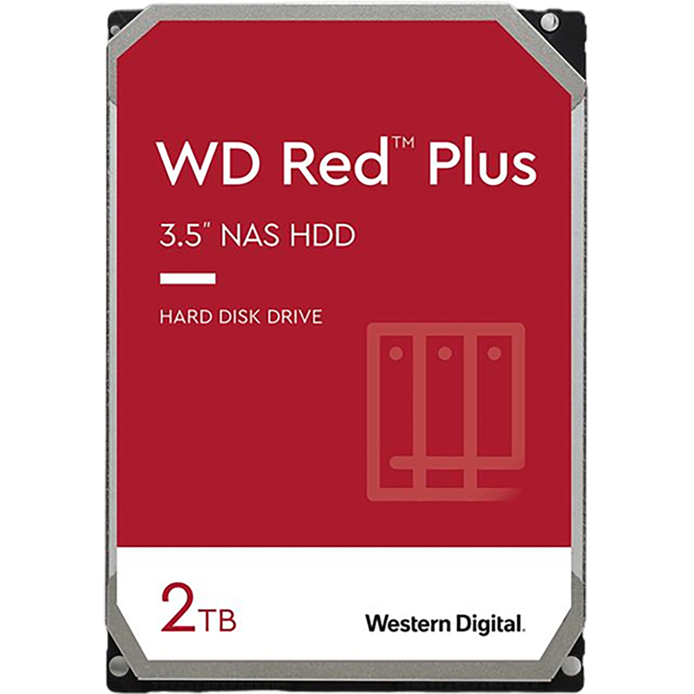 Western Digital RED 2TB HDD 12枚セット WD Red Plus WD20EFPX 2 TB 64/5400 - купить жесткий диск (HDD