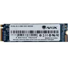 SSD накопичувач AFOX ME3001TB M.2 2280 PCIe NVMe Gen 3x4 3D TLC NAND, Retail (ME300-1000GN)