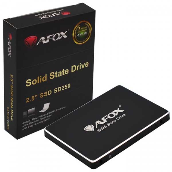 Фото SSD накопичувач AFOX 1TB SATA III 2.5" 3D TLC Retail (SD250-1000GN)