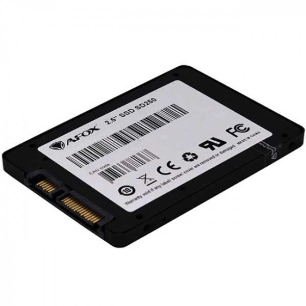 SSD накопичувач AFOX 240Gb SATA III 2.5" 3D TLC Retail (SD250-240GN) Ємність 240 Гб