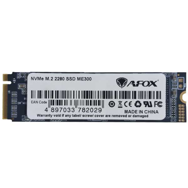 SSD накопитель AFOX 512GB ME300 M.2 2280 PCIe NVMe Gen 3x4 3D TLC NAND Retail (ME300-512GN) Назначение жесткого диска для ноутбука