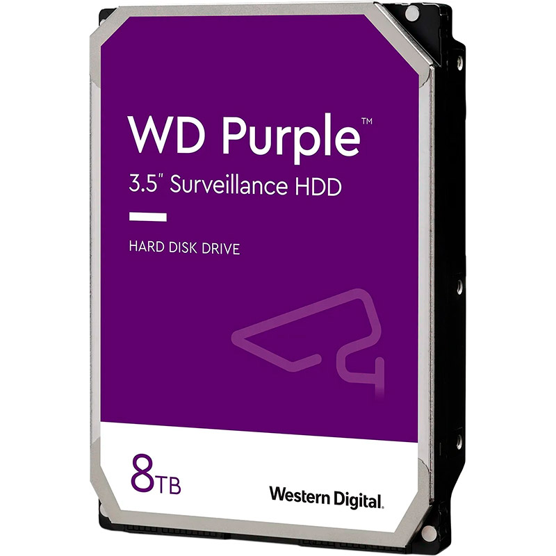 Жорсткий диск WD 8TB Purple Surveillance (WD85PURZ)