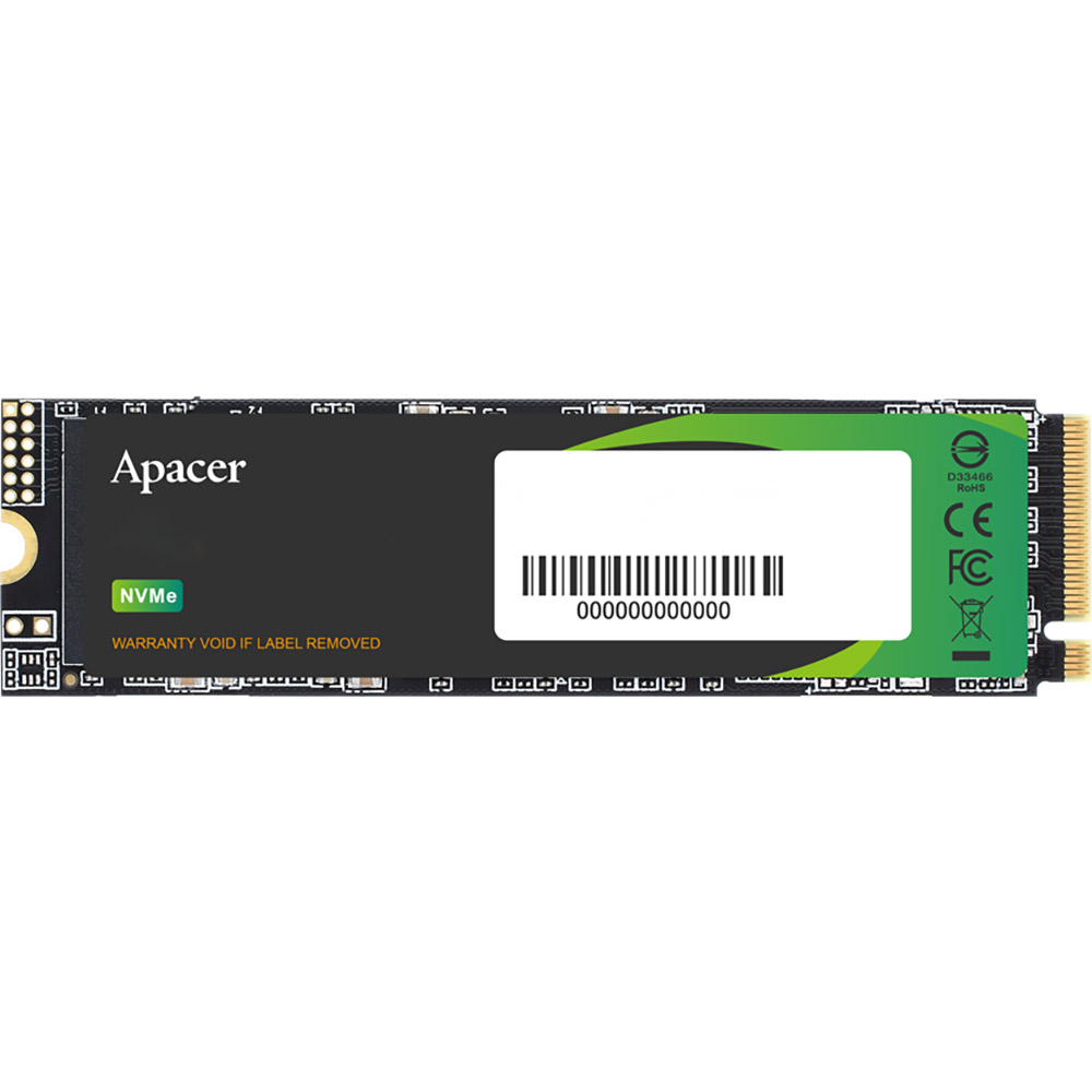 SSD накопитель APACER AS2280P4X 1TB M.2 3D TLC (AP1TBAS2280P4X-1)