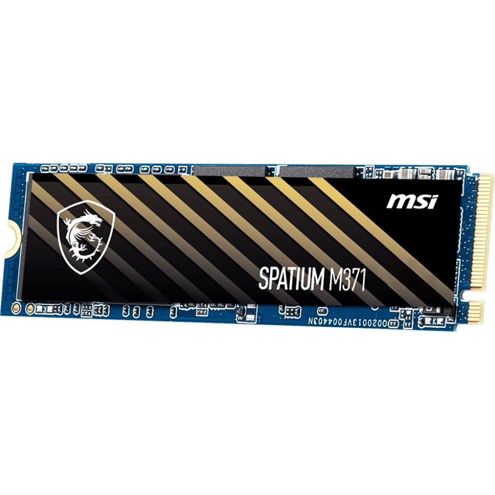 SSD накопичувач MSI Spatium M371 1TB M.2 2280 NVMe 3D NAND TLC (S78-440L870-P83) Призначення жорсткого диска для настільного комп'ютера