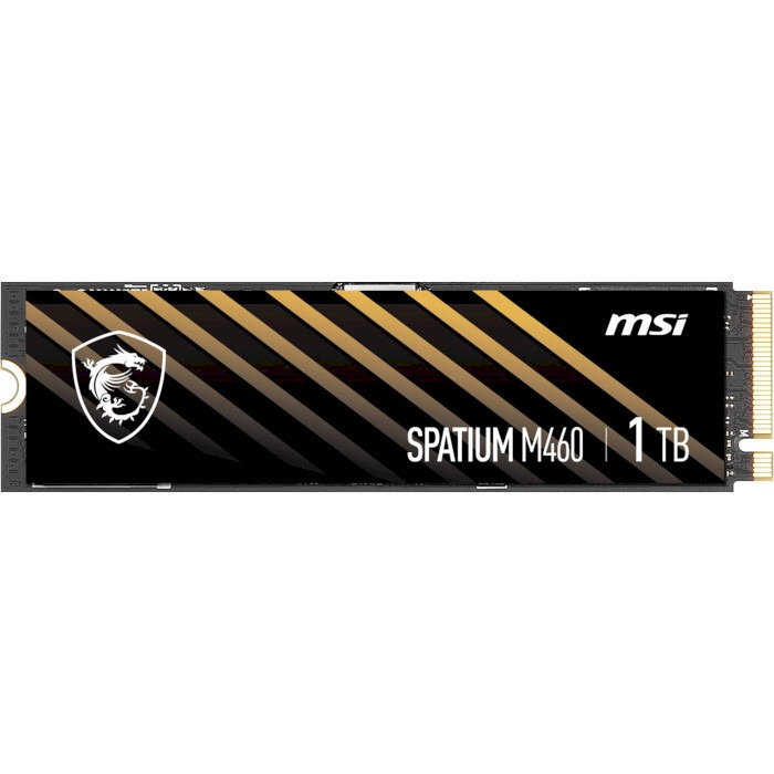 SSD накопитель MSI Spatium M460 1TB M.2 2280 NVMe 3D NAND TLC (S78-440L930-P83)