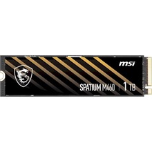 SSD накопичувач MSI Spatium M460 1TB M.2 2280 NVMe 3D NAND TLC (S78-440L930-P83)