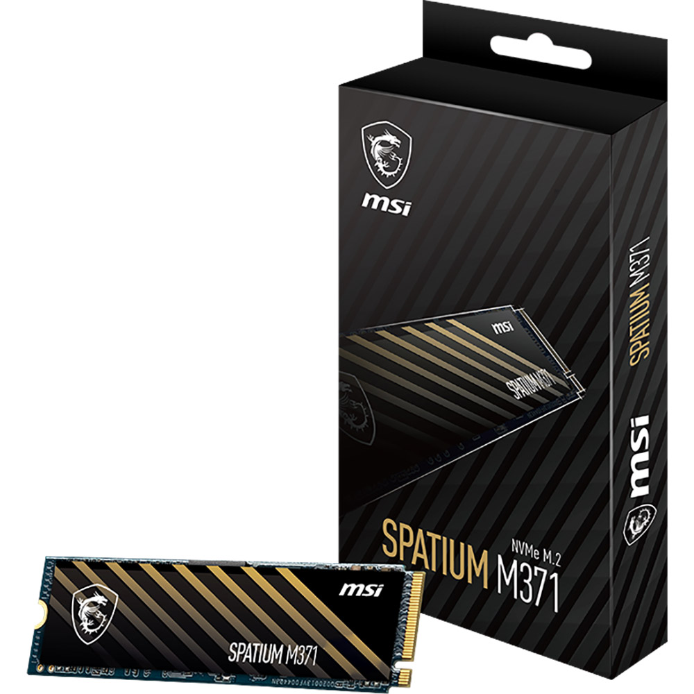 SSD накопитель MSI Spatium M371 500GB (S78-440K160-P83) Назначение жесткого диска для настольного компьютера