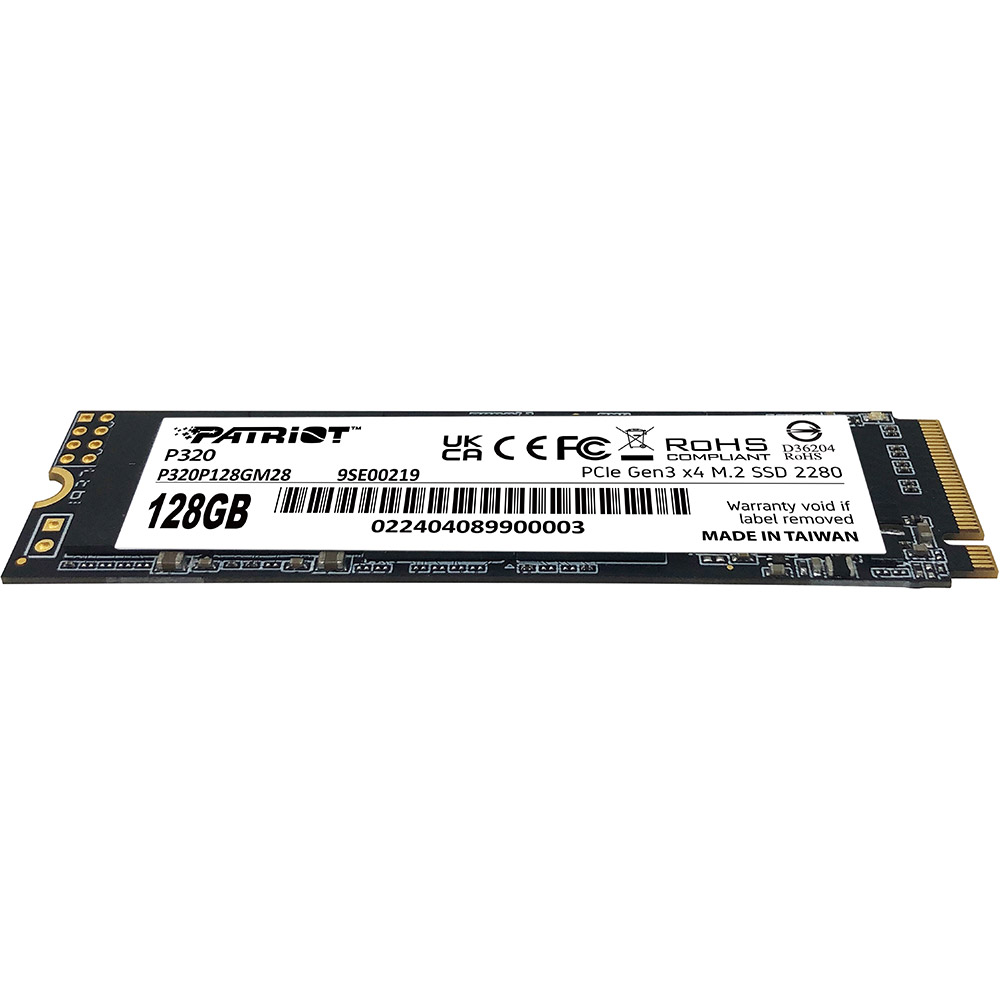 SSD накопичувач PATRIOT P320 128GB (P320P128GM28) Призначення жорсткого диска для ноутбука