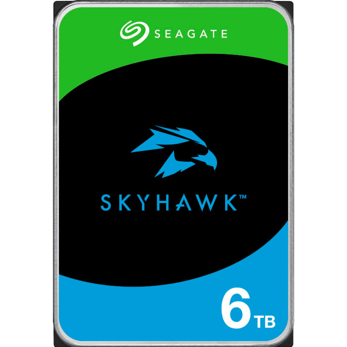 Жесткий диск SEAGATE 6.0TB SATA SkyHawk 5400rpm 256MB (ST6000VX009)