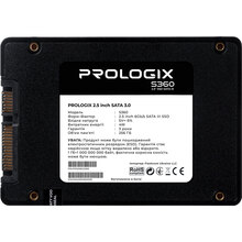 SSD накопитель PROLOGIX 256GB S360 2.5" SATAIII TLC (PRO256GS360)