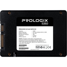 SSD накопитель PROLOGIX 512GB S360 2.5" SATAIII TLC (PRO512GS360)