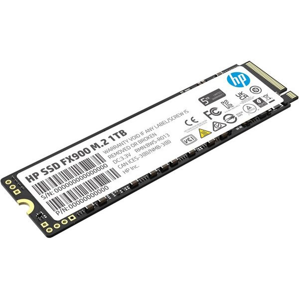 SSD накопичувач HP 1Tb FX900 M.2 NVMe 2280 TLC 3D V-NAND (57S53AA) Призначення жорсткого диска для настільного комп'ютера