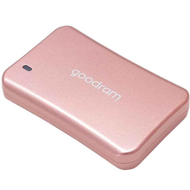 Внешний SSD накопитель GOODRAM 1TB HX200 USB TYPE-C + A ROSE GOLD (SSDPR-HX200-1K0-RG) Интерфейс USB Type-C