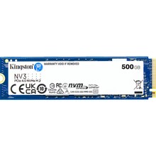 Запорожье - SSD накопитель KINGSTON NV3 500GB M.2 2280 NVMe PCIe 4.0 x4 3D NAND (SNV3S/500G)