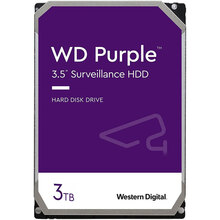 Жорсткий диск WD Purple 3TB 256MB 3.5 SATA III (WD33PURZ)