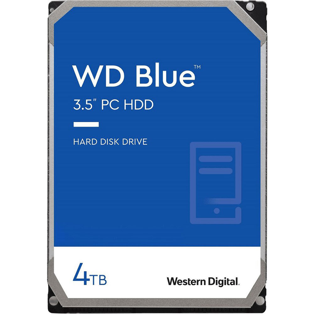 Жорсткий диск WD Blue 4TB 6GB S 256MB (WD40EZAX)