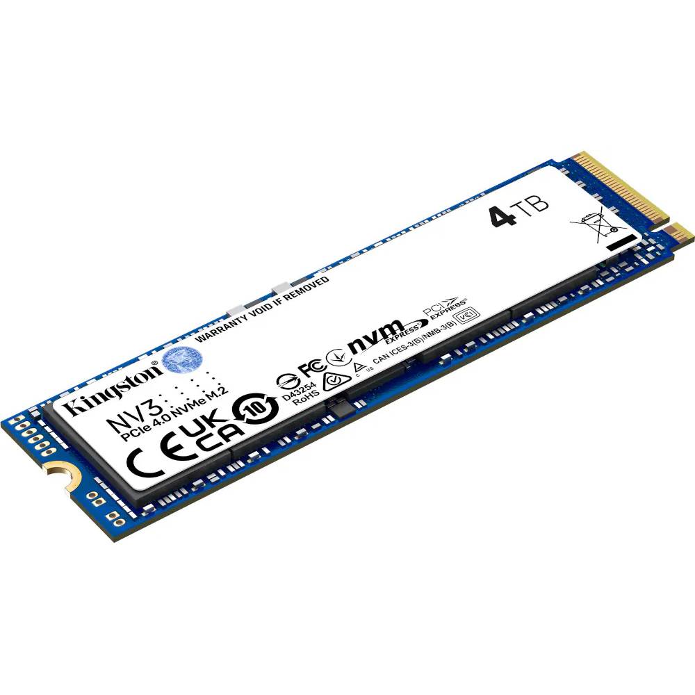 SSD накопитель KINGSTON M.2 4000GB NV3 PCIe 4.0 (SNV3S/4000G) Назначение жесткого диска для настольного компьютера