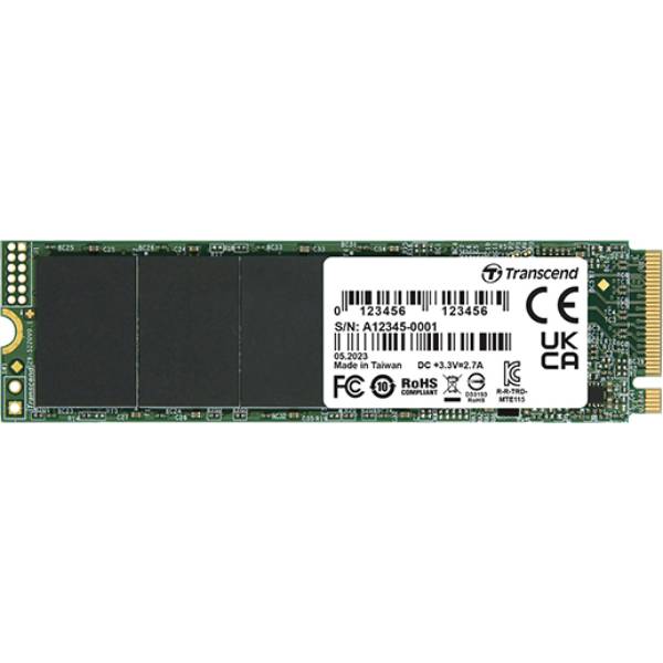 SSD накопитель TRANSCEND MTE115S 500GB M.2 2280 Gen3x4 TLC