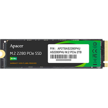 SSD накопитель APACER AS2280P4U M.2 NVMe 256GB (AP256GAS2280P4U-1)