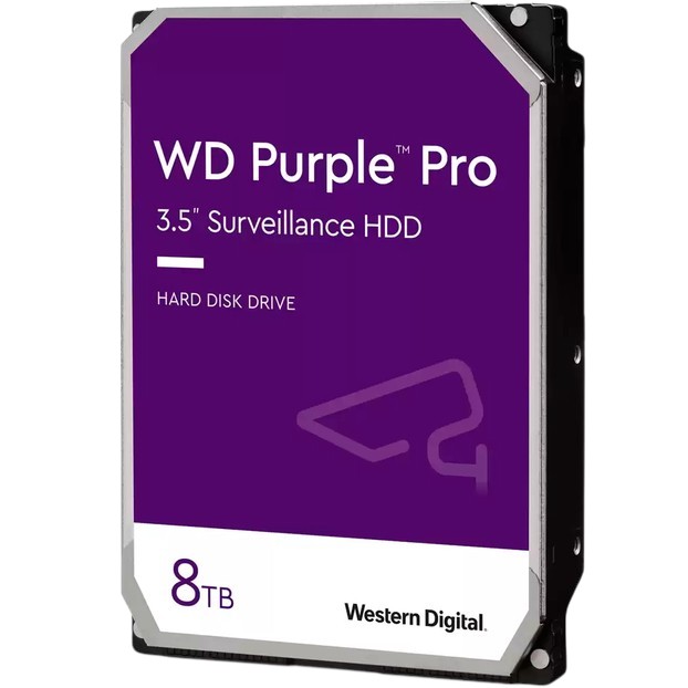 Жорсткий диск WD SATA Purple Pro Surveillance (WD8002PURP) Призначення жорсткого диска для настільного комп'ютера