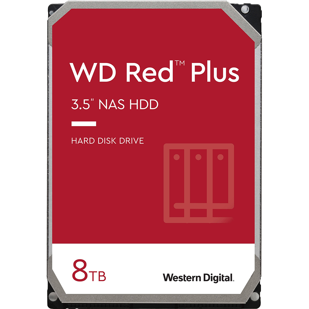 Жорсткий диск WD Red Plus 8TB 5400 rpm (WD80EFPX)