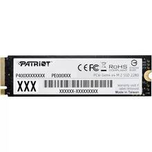 SSD накопитель PATRIOT 250GB P400 Lite M.2 2280 PCIe 4.0 x4 NVMe TLC (P400LP250GM28H)