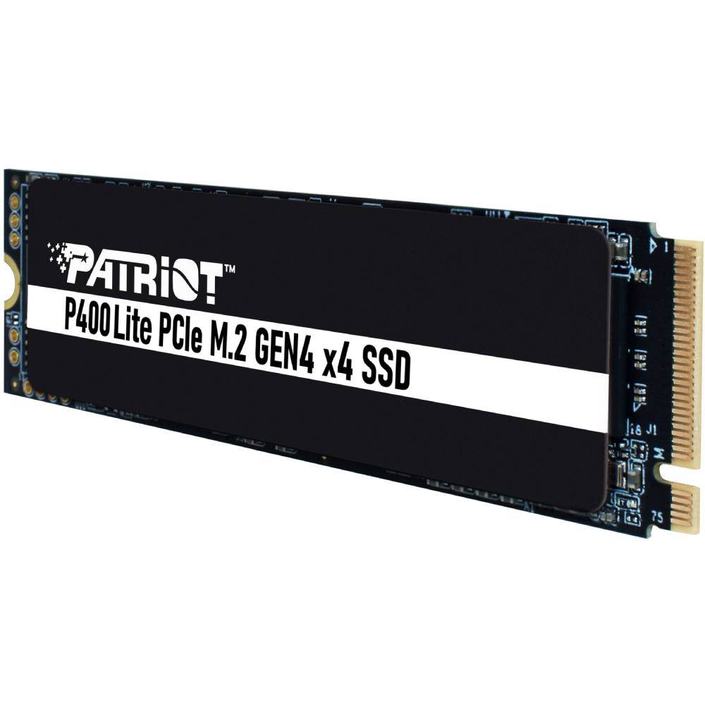 SSD накопитель PATRIOT 4TB P400 Lite M.2 2280 PCIe NVMe 4.0 x4 TLC (P400LP4KGM28H) Тип твердотельный накопитель (SSD)