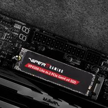 SSD накопитель PATRIOT 500GB Viper VP4300 Lite M.2 2280 PCIe 4.0 x4 NVMe TLC (VP4300L500GM28H)