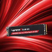 SSD накопитель PATRIOT 500GB Viper VP4300 Lite M.2 2280 PCIe 4.0 x4 NVMe TLC (VP4300L500GM28H)