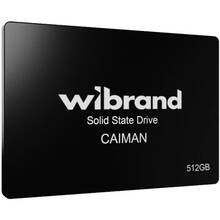 Запорожье - SSD накопитель WIBRAND Caiman 512GB 2.5" 7мм SATAIII Bulk (WI2.5SSD/CA512GB)