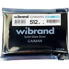 SSD накопитель WIBRAND Caiman 512GB 2.5" 7мм SATAIII Bulk (WI2.5SSD/CA512GB)