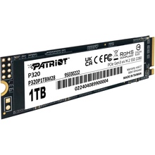 SSD-накопитель PATRIOT M.2 1TB P320 NVMe 2280 (P320P1TBM28)