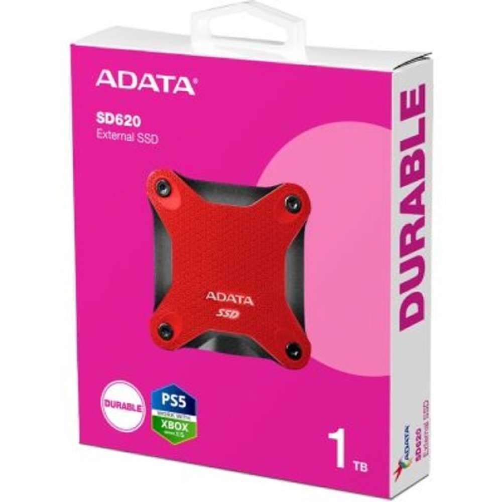 SSD накопичувач ADATA SD620 1TB USB 3.2 Black (SD620-1TCBK) Форм-фактор 2.5"