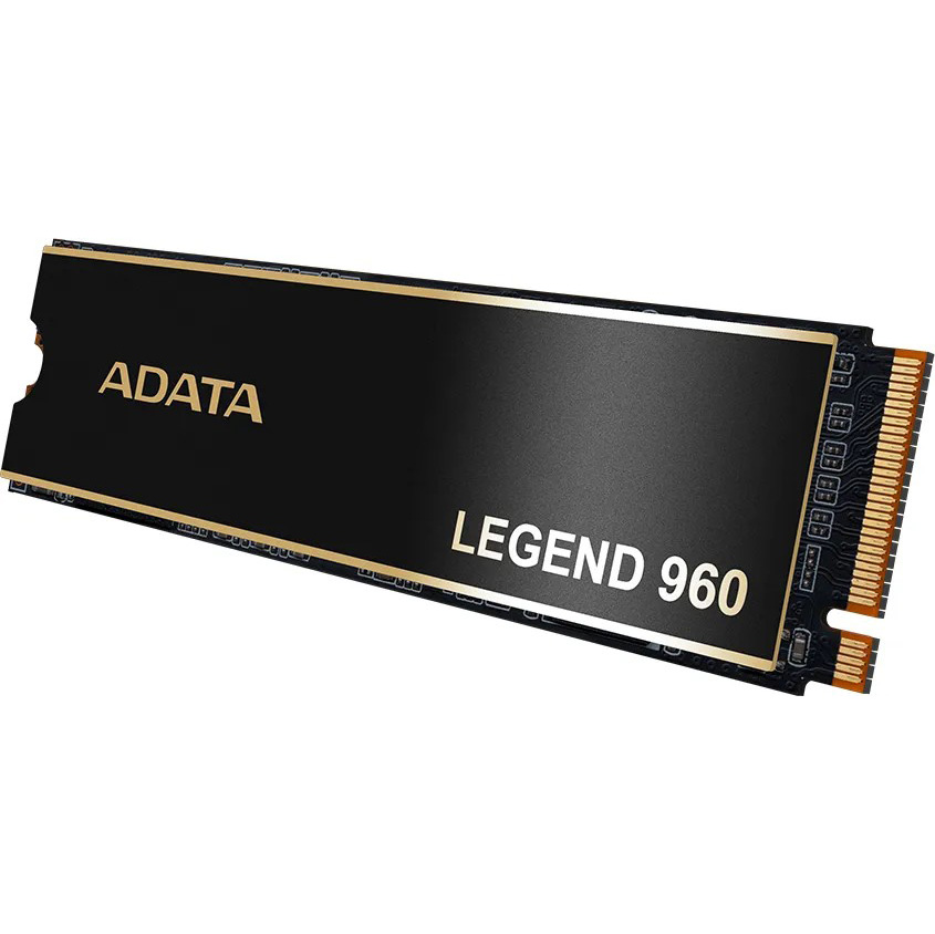 SSD накопичувач ADATA Legend 960 2280 PCIe 4.0 x4 NVMe 1.4 1TB (ALEG-960-1TCS) Ємність 1 Тб