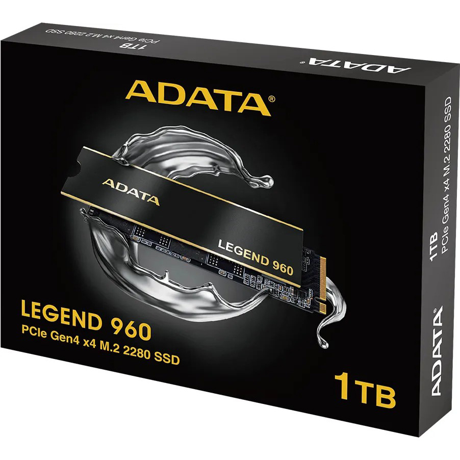 Фото SSD накопичувач ADATA Legend 960 2280 PCIe 4.0 x4 NVMe 1.4 1TB (ALEG-960-1TCS)