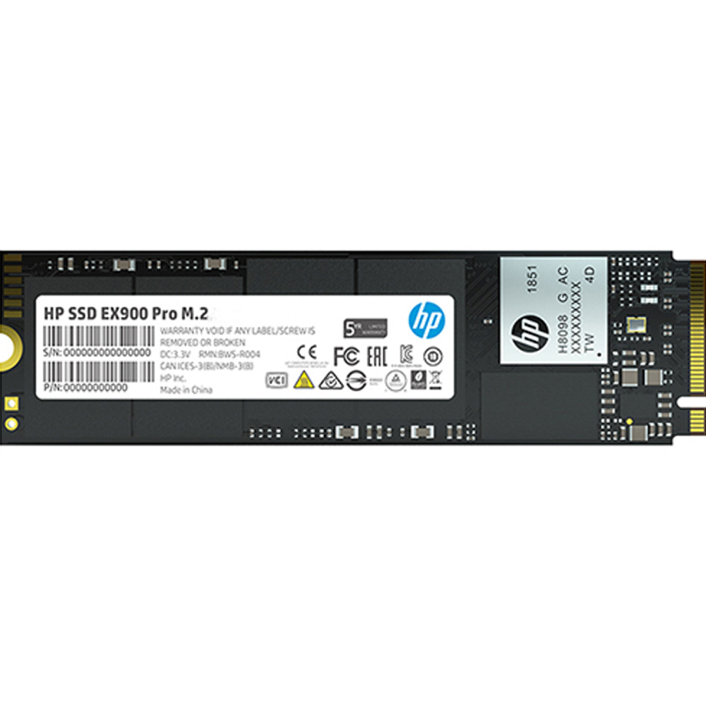 SSD накопичувач HP M.2 2280 256GB EX900 Pro (9XL75AA) Тип твердотільний накопичувач (SSD)