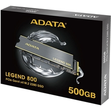 SSD накопичувач ADATA M.2 2280 500GB (ALEG-800-500GCS)