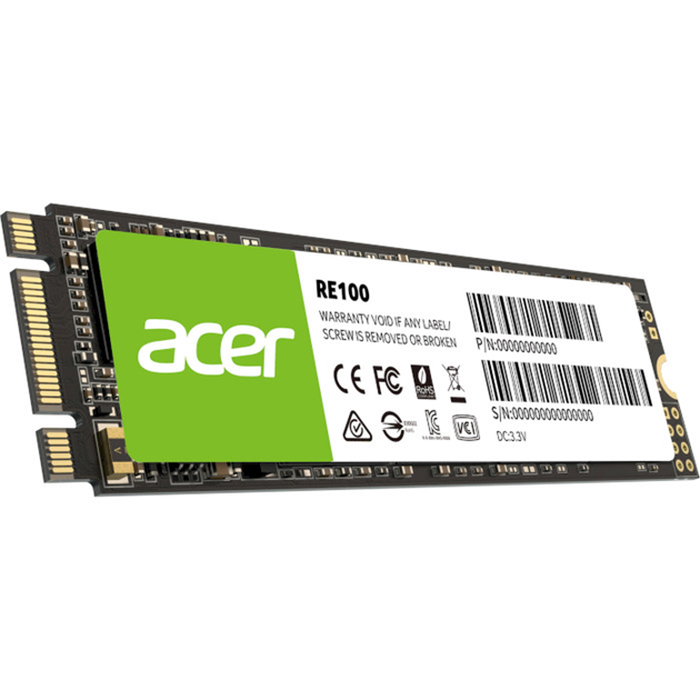 SSD накопитель ACER M.2 2280 2TB RE100 (BL.9BWWA.116) Тип твердотельный накопитель (SSD)