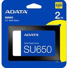 SSD накопичувач ADATA 2.5" 2TB Ultimate (ASU650SS-2TT-R)