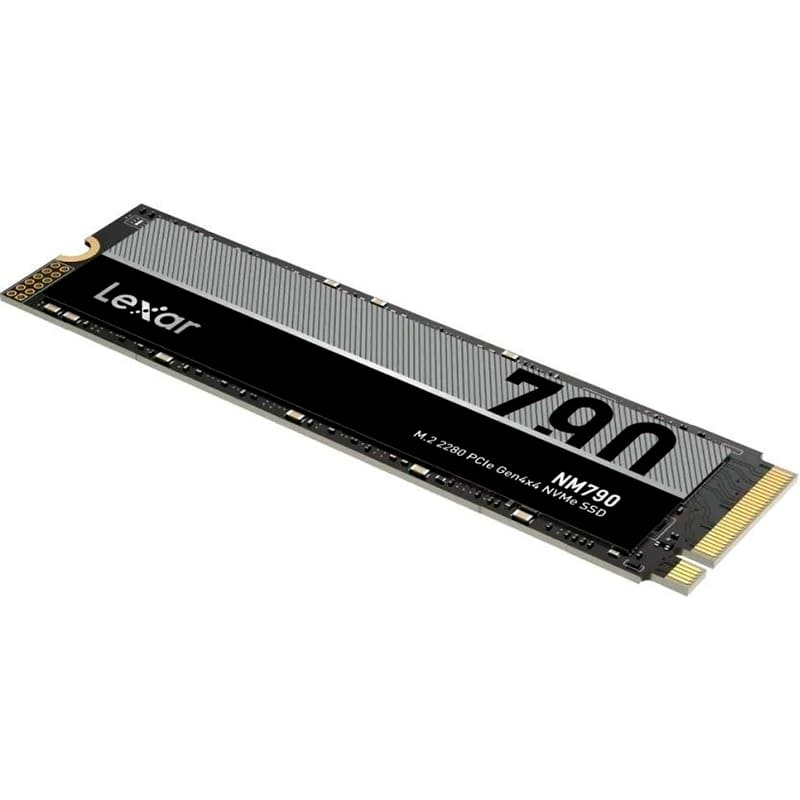 SSD накопитель LEXAR NM790 4TB 2280 NVMe 3D NAND TLC (LNM790X004T-RNNNG) Тип твердотельный накопитель (SSD)