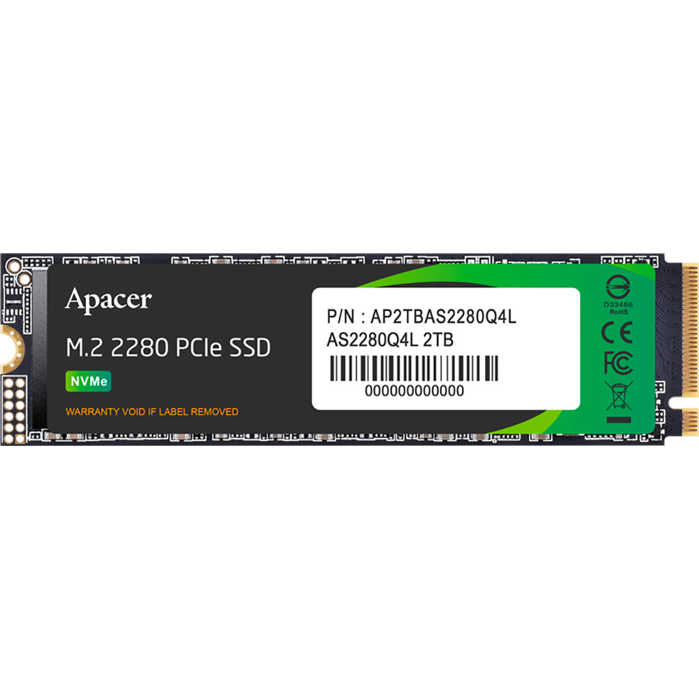 SSD накопичувач APACER M.2 2280 2TB (AP2TBAS2280Q4L-1)