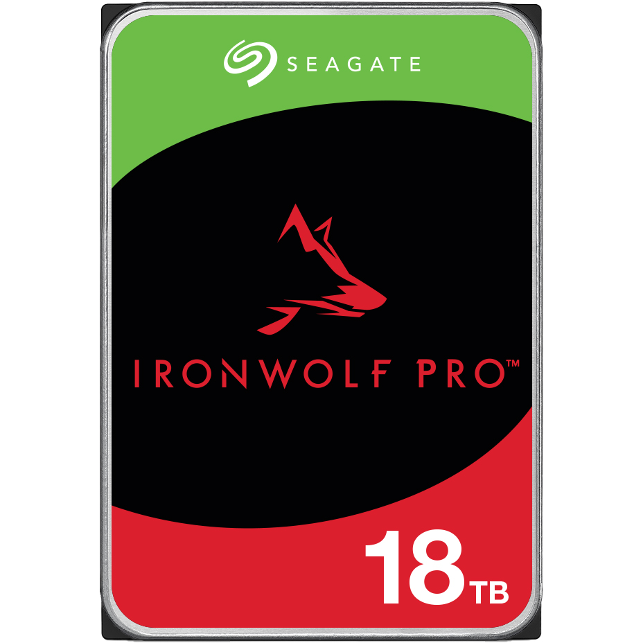 Жесткий диск SEAGATE IronWolf Pro 18Tb 7200rpm 256Mb SATAIII (ST18000NT001)