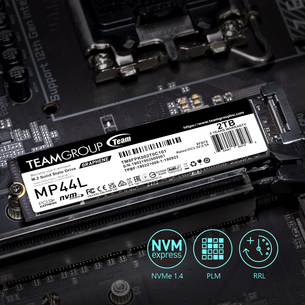 Внешний вид SSD накопитель TEAM MP44L 1TB (TM8FPK001T0C101)